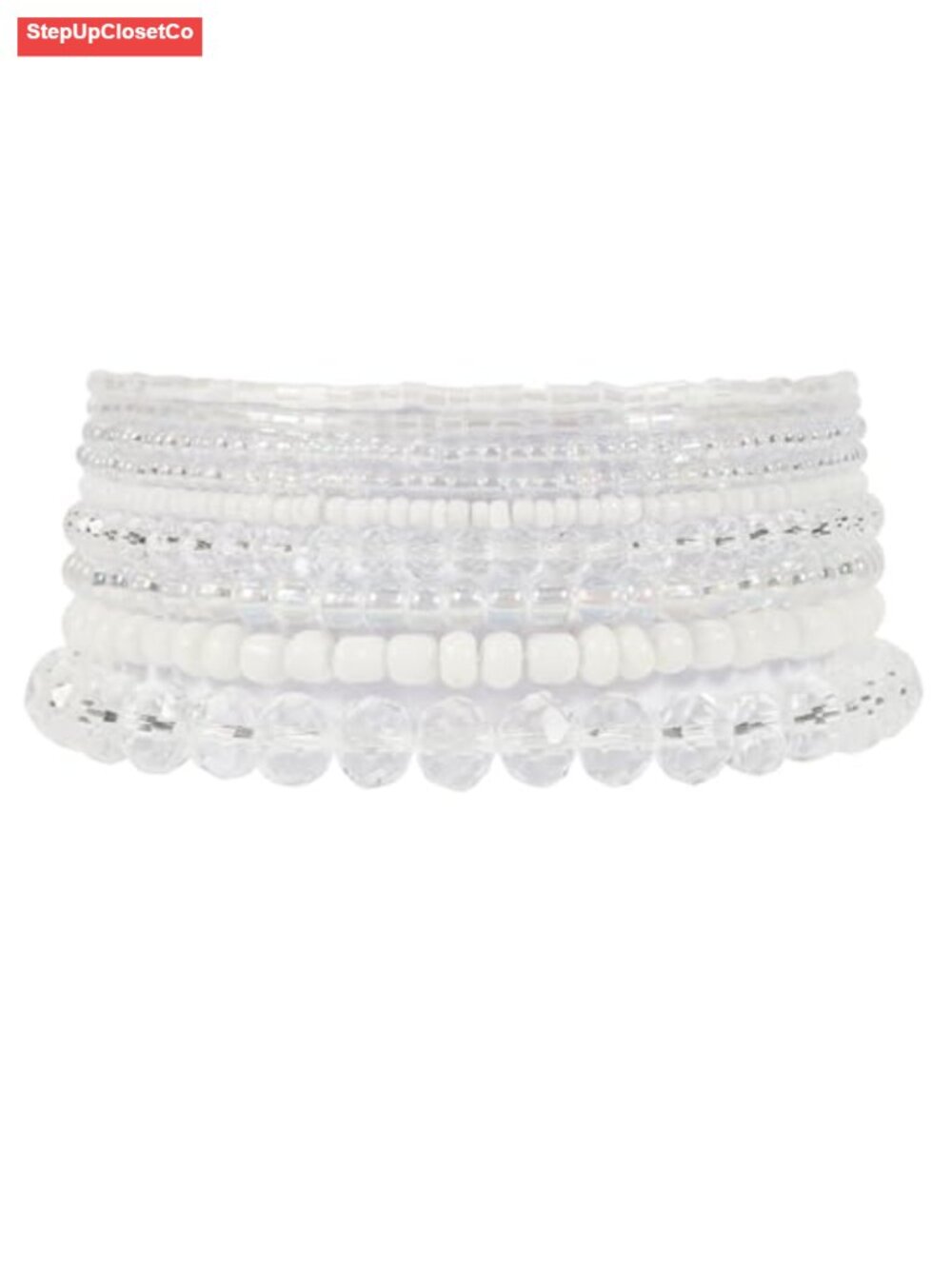 Vintage Stackable Beaded Charm Stretch Bracelets for Women Boho Beach Jewelry